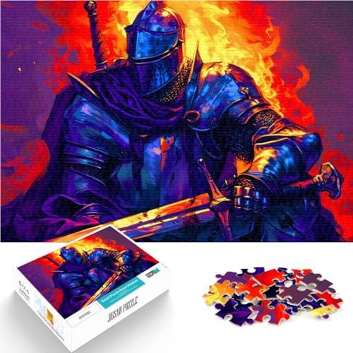 1000-teilige Puzzles für Erwachsene Feuerring-Paladinritter Aus Karton für und ab 14 Jahren Home Dekoration Spiel Spielzeug Weihnachtsspiel Geschenke für Frauen。Größe:26x38cm/10.2x14.9Zoll 1000-teilige Puzzles für Erwachsene Feuerring-Paladinritter Aus Karton für und ab 14 Jahren Home Dekoration Spiel Spielzeug Weihnachtsspiel Geschenke für Frauen。Größe:26x38cm/10.2x14.9Zoll von ZONGJX