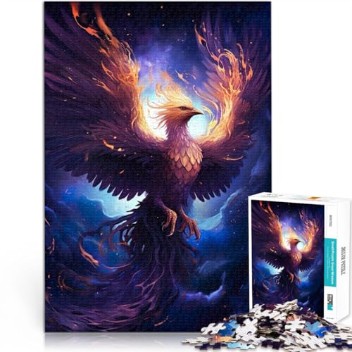 1000-teilige Puzzles für Erwachsene Mystischer Phönixvogel Aus Karton für und ab 14 Jahren Home Dekoration Spiel Spielzeug Weihnachtsspiel Geschenke für Frauen。Größe:26x38cm/10.2x14.9Zoll 1000-teilige Puzzles für Erwachsene Mystischer Phönixvogel Aus Karton für und ab 14 Jahren Home Dekoration Spiel Spielzeug Weihnachtsspiel Geschenke für Frauen。Größe:26x38cm/10.2x14.9Zoll von ZONGJX