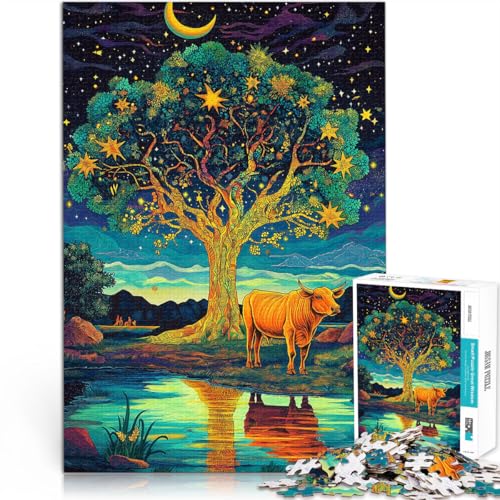 1000-teilige Puzzles für Erwachsene Schöner Baum Aus Holz Geeignet für Kinder ab 14 Jahren Stressabbau-Spielzeug Geburtstagsgeschenk。Größe:50x75cm/19.6x29.5Zoll 1000-teilige Puzzles für Erwachsene Schöner Baum Aus Holz Geeignet für Kinder ab 14 Jahren Stressabbau-Spielzeug Geburtstagsgeschenk。Größe:50x75cm/19.6x29.5Zoll von ZONGJX