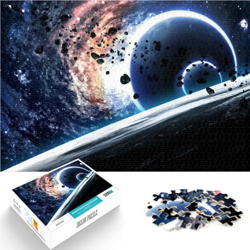 1000-teilige Puzzles für Erwachsene Schwarzes Loch Interstellar Aus Karton Geeignet für Kinder ab 14 Jahren Intellektuelles Dekompressions-Lernspielzeug Geburtstagsgeschenke。Größe:26x38cm 1000-teilige Puzzles für Erwachsene Schwarzes Loch Interstellar Aus Karton Geeignet für Kinder ab 14 Jahren Intellektuelles Dekompressions-Lernspielzeug Geburtstagsgeschenke。Größe:26x38cm von ZONGJX