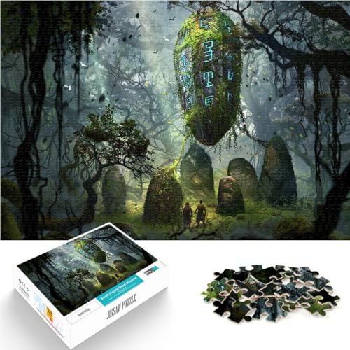 1000-teilige Puzzles für Erwachsene Vorsintflutliche Wälder Aus Karton für und ab 14 Jahren Spielspielzeug Als Geschenk für die ganze Familie und Freunde。Größe:26x38cm/10.2x14.9Zoll 1000-teilige Puzzles für Erwachsene Vorsintflutliche Wälder Aus Karton für und ab 14 Jahren Spielspielzeug Als Geschenk für die ganze Familie und Freunde。Größe:26x38cm/10.2x14.9Zoll von ZONGJX