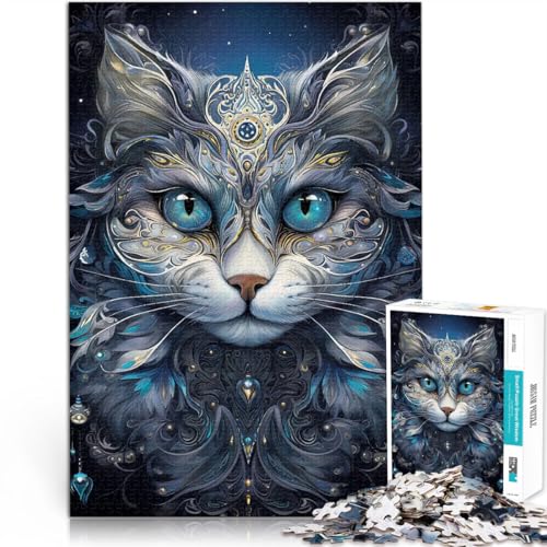 1000-teilige Puzzles für Erwachsene abstrakte Kintsugi-Katze Aus Karton Geeignet für Kinder ab 14 Jahren Denksportaufgabe Familienspiele Weihnachten Geburtstagsgeschenke。Größe:26x38cm/10.2x14.9Zoll 1000-teilige Puzzles für Erwachsene abstrakte Kintsugi-Katze Aus Karton Geeignet für Kinder ab 14 Jahren Denksportaufgabe Familienspiele Weihnachten Geburtstagsgeschenke。Größe:26x38cm/10.2x14.9Zoll von ZONGJX