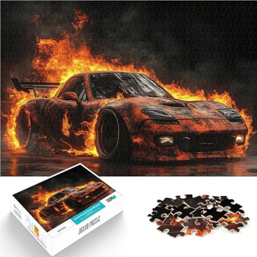 1000-teilige Puzzles für Erwachsene und Jugendliche Brennender Sportwagen Aus Karton Geeignet für Kinder ab 14 Jahren Anti-Stress-Lernspielzeug Geburtstagsgeschenk, Geschenke, Wandkunst。 1000-teilige Puzzles für Erwachsene und Jugendliche Brennender Sportwagen Aus Karton Geeignet für Kinder ab 14 Jahren Anti-Stress-Lernspielzeug Geburtstagsgeschenk, Geschenke, Wandkunst。 von ZONGJX