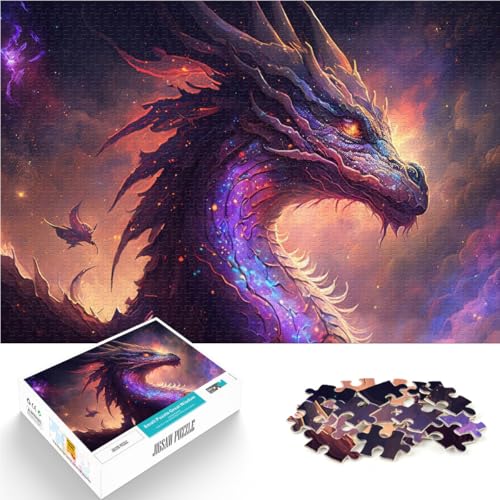 1000-teilige Puzzles für Erwachsene und Jugendliche Kosmischer Weltraumdrache Aus Karton Geeignet für Kinder ab 14 Jahren Spielzeug-Intellektuelles Spiel Angebot als Geschenk für die ganze Familie。 1000-teilige Puzzles für Erwachsene und Jugendliche Kosmischer Weltraumdrache Aus Karton Geeignet für Kinder ab 14 Jahren Spielzeug-Intellektuelles Spiel Angebot als Geschenk für die ganze Familie。 von ZONGJX