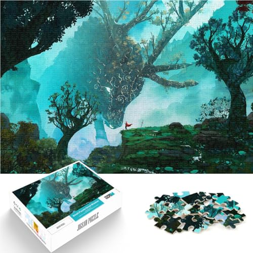 1000-teilige Puzzles für Erwachsene und Jugendliche Naturgeist Aus Karton Geeignet für Kinder ab 14 Jahren Wanddekoration Weihnachtsgeburtstagsgeschenk。Größe:26x38cm/10.2x14.9Zoll 1000-teilige Puzzles für Erwachsene und Jugendliche Naturgeist Aus Karton Geeignet für Kinder ab 14 Jahren Wanddekoration Weihnachtsgeburtstagsgeschenk。Größe:26x38cm/10.2x14.9Zoll von ZONGJX