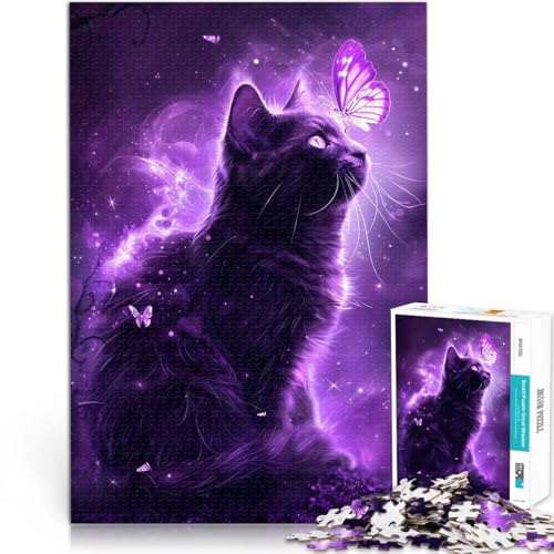 1000-teiliges Puzzle „Magische Katze und Schmetterling“ für Erwachsene und Jugendliche, geeignet für Kinder ab 14 Jahren, kann als Geschenkspielzeug verwendet Werden. 1000-teiliges Puzzle „Magische Katze und Schmetterling“ für Erwachsene und Jugendliche, geeignet für Kinder ab 14 Jahren, kann als Geschenkspielzeug verwendet Werden. von ZONGJX