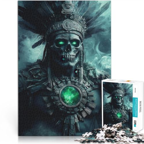 1000-teiliges Puzzle für Erwachsene Alter aztekischer Krieger Geeignet für Personen ab 14 Jahren Jedes Stück ist EIN Unikat – Lustiges und herausforderndes Spiel für die ganze Familie Geschenkideen。 1000-teiliges Puzzle für Erwachsene Alter aztekischer Krieger Geeignet für Personen ab 14 Jahren Jedes Stück ist EIN Unikat – Lustiges und herausforderndes Spiel für die ganze Familie Geschenkideen。 von ZONGJX