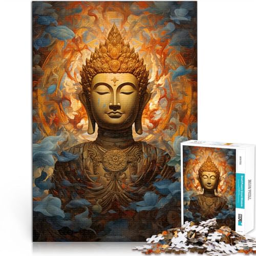 1000-teiliges Puzzle für Erwachsene Buddha - Spirituelle Erhebung Aus Holz ab 14 Jahren Lustige Spiele Lustige Aktivitäten für zu Hause, Geburtstagsgeschenke, Reisegeschenke。Größe:50x75cm 1000-teiliges Puzzle für Erwachsene Buddha - Spirituelle Erhebung Aus Holz ab 14 Jahren Lustige Spiele Lustige Aktivitäten für zu Hause, Geburtstagsgeschenke, Reisegeschenke。Größe:50x75cm von ZONGJX