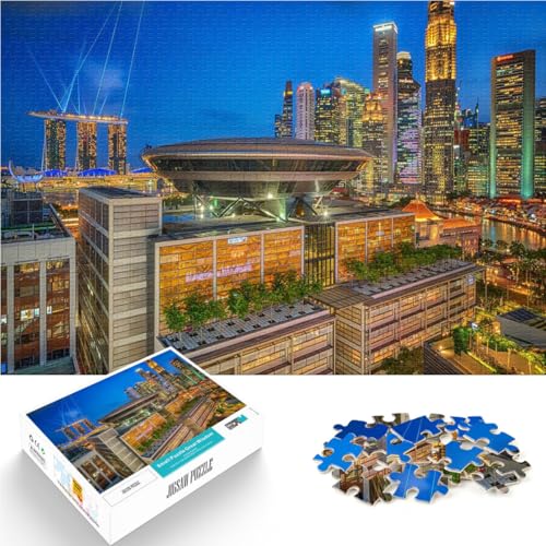 1000-teiliges Puzzle für Erwachsene Singapur Reisestadt Asien Aus Karton Geeignet für Kinder ab 14 Jahren einzigartiges Herausforderungsspiel Familienspiele Weihnachten Geburtstagsgeschenke。 1000-teiliges Puzzle für Erwachsene Singapur Reisestadt Asien Aus Karton Geeignet für Kinder ab 14 Jahren einzigartiges Herausforderungsspiel Familienspiele Weihnachten Geburtstagsgeschenke。 von ZONGJX