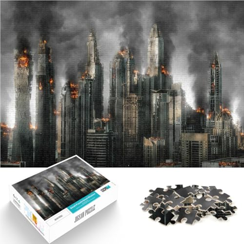2000-Teile-Puzzle für Erwachsene Horror SciFi Armageddpn Aus Karton ab 14 Jahren Herausforderungsspielzeug Einzigartige Wohndekorationen und Geschenke。Größe：70x100cm/27.5x39.3Zoll von ZONGJX