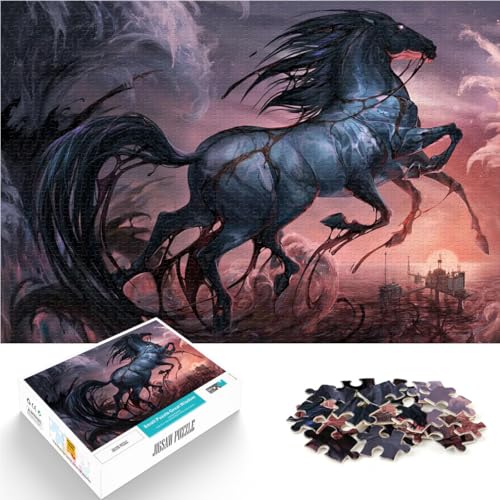 2000-Teile-Puzzle für Erwachsene Mutiertes Pferd Aus Karton ab 14 Jahren Wohnkunstdekor Künstlersammlung, Bildende Kunst。Größe:70x100cm/27.5x39.3Zoll 2000-Teile-Puzzle für Erwachsene Mutiertes Pferd Aus Karton ab 14 Jahren Wohnkunstdekor Künstlersammlung, Bildende Kunst。Größe:70x100cm/27.5x39.3Zoll von ZONGJX