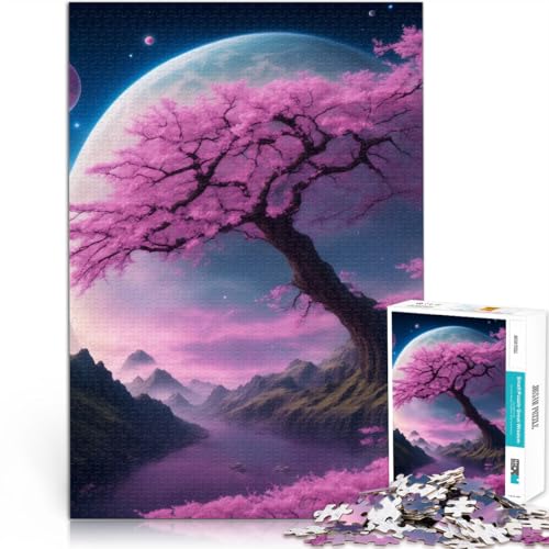 Präzisionsgeschnittenes 1000-teiliges Puzzle Kirschblütenlandschaft Aus Karton ab 14 Jahren Lernspiel Verbesserung der Liebe zwischen Paaren。Größe:26x38cm/10.2x14.9Zoll Präzisionsgeschnittenes 1000-teiliges Puzzle Kirschblütenlandschaft Aus Karton ab 14 Jahren Lernspiel Verbesserung der Liebe zwischen Paaren。Größe:26x38cm/10.2x14.9Zoll von ZONGJX