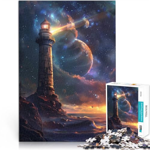Puzzle 1000 Teile Erwachsene Astraler Leuchtturm Aus Karton ab 14 Jahren Heimdekoration Tolle Geschenke und Spielzeuge。Größe:26x38cm/10.2x14.9Zoll Puzzle 1000 Teile Erwachsene Astraler Leuchtturm Aus Karton ab 14 Jahren Heimdekoration Tolle Geschenke und Spielzeuge。Größe:26x38cm/10.2x14.9Zoll von ZONGJX
