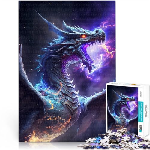 Puzzle 1000 Teile Erwachsene Drachenherrscher der Galaxis Aus Karton ab 14 Jahren Anspruchsvoll, Aber lustig und humorvoll Tolles Geschenk。Größe:26x38cm/10.2x14.9Zoll Puzzle 1000 Teile Erwachsene Drachenherrscher der Galaxis Aus Karton ab 14 Jahren Anspruchsvoll, Aber lustig und humorvoll Tolles Geschenk。Größe:26x38cm/10.2x14.9Zoll von ZONGJX