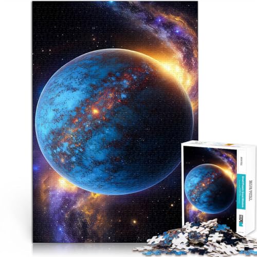 Puzzle 1000 Teile Erwachsene Galaktische Folgen Aus Karton ab 14 Jahren Spielzeug Lernspiele Antistress Schenkung von Kunstwerken。Größe：26x38cm/10.2x14.9Zoll von ZONGJX
