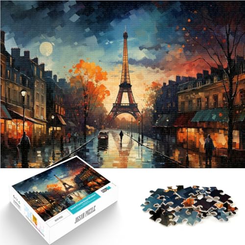 Puzzle 1000 Teile Erwachsene Paris bei Sonnenuntergang Aus Holz ab 14 Jahren Heimdekorationsspielzeug Lustiges Geschenk。Größe:50x75cm/19.6x29.5Zoll Puzzle 1000 Teile Erwachsene Paris bei Sonnenuntergang Aus Holz ab 14 Jahren Heimdekorationsspielzeug Lustiges Geschenk。Größe:50x75cm/19.6x29.5Zoll von ZONGJX