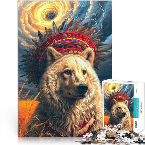 Puzzle 1000 Teile für Erwachsene Amerikanischer Hund Aus Karton Geeignet für Personen ab 14 Jahren Lernspiele, Heimdekorationsspiel. Spiele Spielzeug Geschenk。Größe:26x38cm/10.2x14.9Zoll Puzzle 1000 Teile für Erwachsene Amerikanischer Hund Aus Karton Geeignet für Personen ab 14 Jahren Lernspiele, Heimdekorationsspiel. Spiele Spielzeug Geschenk。Größe:26x38cm/10.2x14.9Zoll von ZONGJX