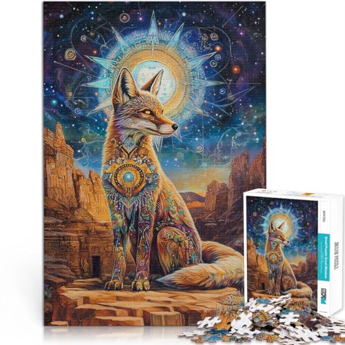 Puzzle 1000 Teile für Erwachsene Fantasie Fuchs Aus Karton Geeignet für Personen ab 14 Jahren Lernspiele Wichtelgeschenke。Größe:26x38cm/10.2x14.9Zoll Puzzle 1000 Teile für Erwachsene Fantasie Fuchs Aus Karton Geeignet für Personen ab 14 Jahren Lernspiele Wichtelgeschenke。Größe:26x38cm/10.2x14.9Zoll von ZONGJX