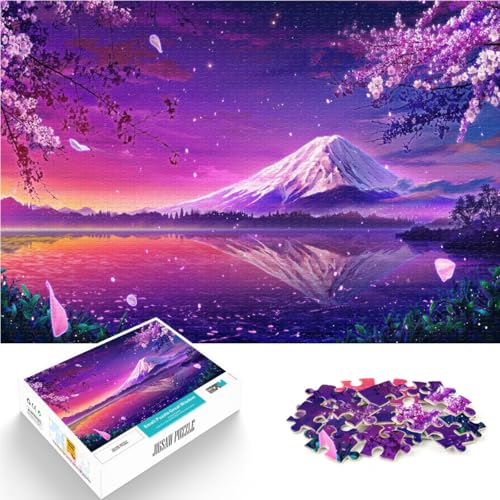 Puzzle 1000 Teile für Erwachsene Fuji Fugaku Japan Honshu Aus Karton Geeignet für Kinder ab 14 Jahren Lernspielzeug-Herausforderung Tolle Geschenke und Spielzeuge。Größe:26x38cm/10.2x14.9Zoll Puzzle 1000 Teile für Erwachsene Fuji Fugaku Japan Honshu Aus Karton Geeignet für Kinder ab 14 Jahren Lernspielzeug-Herausforderung Tolle Geschenke und Spielzeuge。Größe:26x38cm/10.2x14.9Zoll von ZONGJX