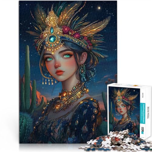 Puzzle 1000 Teile für Erwachsene Schöne Prinzessin Aus Karton ab 14 Jahren Heimdekoration Schenkung von Kunstwerken。Größe:26x38cm/10.2x14.9Zoll Puzzle 1000 Teile für Erwachsene Schöne Prinzessin Aus Karton ab 14 Jahren Heimdekoration Schenkung von Kunstwerken。Größe:26x38cm/10.2x14.9Zoll von ZONGJX
