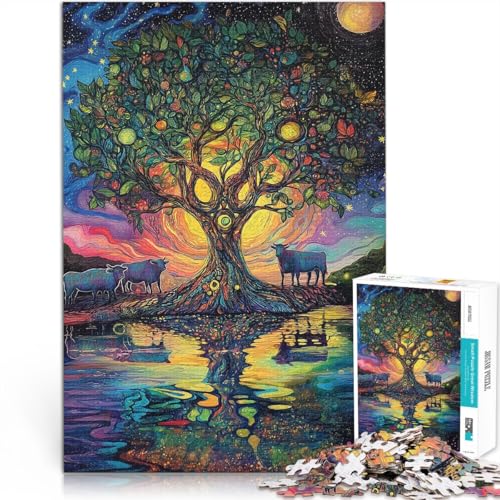 Puzzle 1000 Teile für Erwachsene Schöner Baum Aus Karton ab 14 Jahren Familienaktivitäten Geburtstagsgeschenk。Größe:26x38cm/10.2x14.9Zoll Puzzle 1000 Teile für Erwachsene Schöner Baum Aus Karton ab 14 Jahren Familienaktivitäten Geburtstagsgeschenk。Größe:26x38cm/10.2x14.9Zoll von ZONGJX