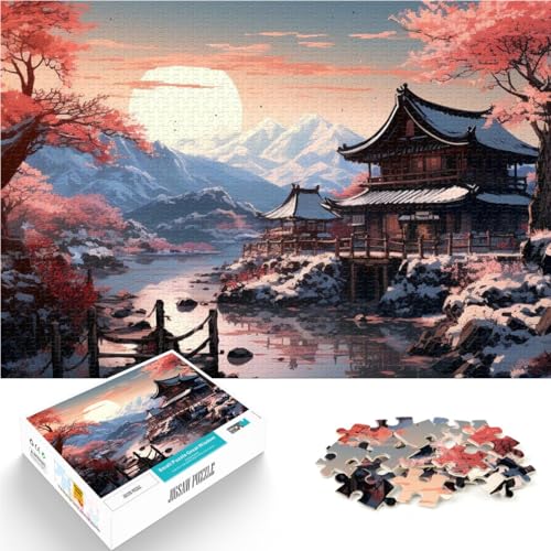 Puzzle 1000 Teile für Erwachsene japanische Landschaft Aus Holz Geeignet für Personen ab 14 Jahren Startseite Lernspiele DIY Spielzeug Tolle Geschenke und Spielzeuge。Größe:50x75cm/19.6x29.5Zoll Puzzle 1000 Teile für Erwachsene japanische Landschaft Aus Holz Geeignet für Personen ab 14 Jahren Startseite Lernspiele DIY Spielzeug Tolle Geschenke und Spielzeuge。Größe:50x75cm/19.6x29.5Zoll von ZONGJX