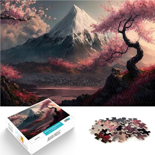 Puzzle 1000 Teile für Erwachsene kirschblüte Japan Fuji Aus Karton Geeignet für Kinder ab 14 Jahren Spielspielzeug Als Geschenk für die ganze Familie und Freunde。Größe:26x38cm Puzzle 1000 Teile für Erwachsene kirschblüte Japan Fuji Aus Karton Geeignet für Kinder ab 14 Jahren Spielspielzeug Als Geschenk für die ganze Familie und Freunde。Größe:26x38cm von ZONGJX