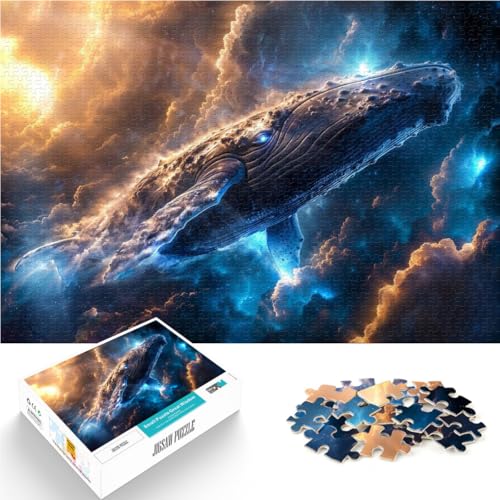 Puzzle 1000 Teile für Erwachsene und Jugendliche Weltraumwal Aus Karton Geeignet für Kinder ab 14 Jahren Intellektuelles Dekompressions-Lernspielzeug Geburtstagsgeschenke。Größe:26x38cm/10.2x14.9Zoll Puzzle 1000 Teile für Erwachsene und Jugendliche Weltraumwal Aus Karton Geeignet für Kinder ab 14 Jahren Intellektuelles Dekompressions-Lernspielzeug Geburtstagsgeschenke。Größe:26x38cm/10.2x14.9Zoll von ZONGJX