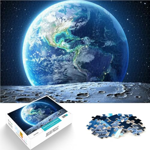 Puzzle für Erwachsene, 1000 Teile Planet Erde aus dem Weltraum Aus Karton für Kinder ab 14 Jahren Lernspiel für Familien Lernen pädagogisches Geschenk。Größe:26x38cm/10.2x14.9Zoll Puzzle für Erwachsene, 1000 Teile Planet Erde aus dem Weltraum Aus Karton für Kinder ab 14 Jahren Lernspiel für Familien Lernen pädagogisches Geschenk。Größe:26x38cm/10.2x14.9Zoll von ZONGJX