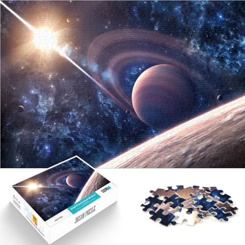 Puzzle für Erwachsene 1000 Teile Abstrakte Planeten Aus Karton für und ab 14 Jahren Entspannende Spiele Verbesserung der Liebe zwischen Paaren。Größe:26x38cm/10.2x14.9Zoll Puzzle für Erwachsene 1000 Teile Abstrakte Planeten Aus Karton für und ab 14 Jahren Entspannende Spiele Verbesserung der Liebe zwischen Paaren。Größe:26x38cm/10.2x14.9Zoll von ZONGJX