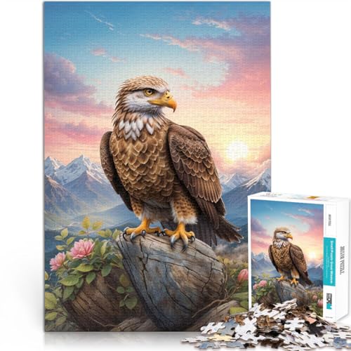 Puzzle für Erwachsene 1000 Teile Adler, König des Berges Aus Karton Geeignet für Personen ab 14 Jahren Lernspiele, Heimdekorationsspiel. Spiele Spielzeug Geschenk。Größe:26x38cm/10.2x14.9Zoll Puzzle für Erwachsene 1000 Teile Adler, König des Berges Aus Karton Geeignet für Personen ab 14 Jahren Lernspiele, Heimdekorationsspiel. Spiele Spielzeug Geschenk。Größe:26x38cm/10.2x14.9Zoll von ZONGJX