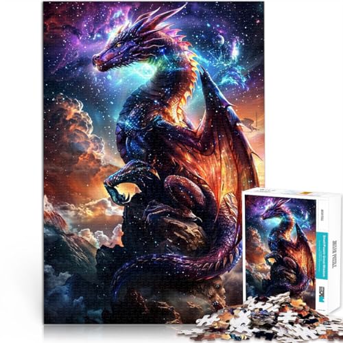 Puzzle für Erwachsene 1000 Teile Astral Dragons Dream Aus Karton für 14+ Unmögliches Spiel Geschenke zum 。Größe:26x38cm/10.2x14.9Zoll Puzzle für Erwachsene 1000 Teile Astral Dragons Dream Aus Karton für 14+ Unmögliches Spiel Geschenke zum 。Größe:26x38cm/10.2x14.9Zoll von ZONGJX