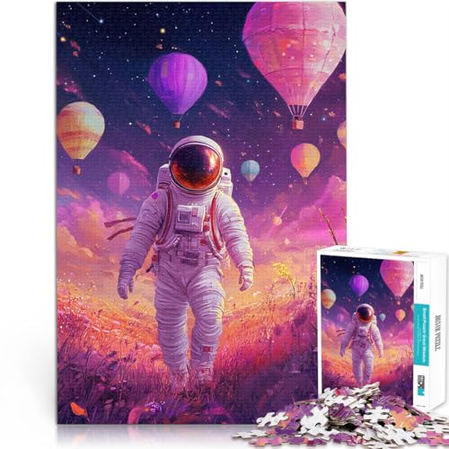 Puzzle für Erwachsene 1000 Teile Astronaut jenseits des Himmels Aus Karton für Kinder ab 14 Jahren Intellektuelles Spiel Lustiges Geschenk für die ganze Familie。Größe:38x52cm/14.9x20.4Zoll Puzzle für Erwachsene 1000 Teile Astronaut jenseits des Himmels Aus Karton für Kinder ab 14 Jahren Intellektuelles Spiel Lustiges Geschenk für die ganze Familie。Größe:38x52cm/14.9x20.4Zoll von ZONGJX