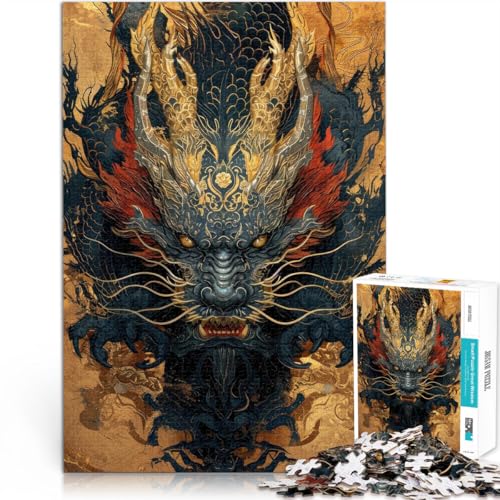Puzzle für Erwachsene 1000 Teile Chinesischer Drache Aus Karton für Kinder ab 14 Jahren Jedes Stück ist EIN Unikat – Lustiges und herausforderndes Spiel für die ganze Familie Geschenkideen。 Puzzle für Erwachsene 1000 Teile Chinesischer Drache Aus Karton für Kinder ab 14 Jahren Jedes Stück ist EIN Unikat – Lustiges und herausforderndes Spiel für die ganze Familie Geschenkideen。 von ZONGJX