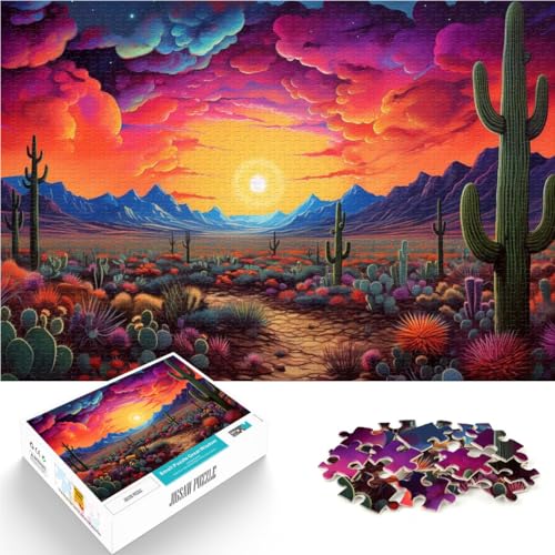 Puzzle für Erwachsene 1000 Teile Der Wüstenhimmel Aus Karton für Kinder ab 14 Jahren Heimdekorationsspielzeug Lustiges Geschenk。Größe:26x38cm/10.2x14.9Zoll Puzzle für Erwachsene 1000 Teile Der Wüstenhimmel Aus Karton für Kinder ab 14 Jahren Heimdekorationsspielzeug Lustiges Geschenk。Größe:26x38cm/10.2x14.9Zoll von ZONGJX