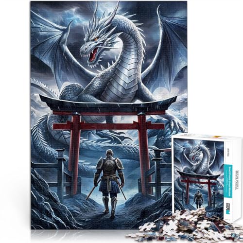 Puzzle für Erwachsene 1000 Teile Drachen- und Soldatentorii Aus Karton für und ab 14 Jahren Familienspiele Angebot als Geschenk für die ganze Familie。Größe:26x38cm/10.2x14.9Zoll Puzzle für Erwachsene 1000 Teile Drachen- und Soldatentorii Aus Karton für und ab 14 Jahren Familienspiele Angebot als Geschenk für die ganze Familie。Größe:26x38cm/10.2x14.9Zoll von ZONGJX