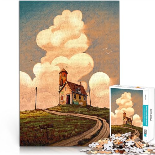 Puzzle für Erwachsene 1000 Teile Einsame Straßen Aus Karton ab 14 Jahren Entspannungsspiele Einzigartige Geburtstags Größe:26x38cm/10.2x14.9Zoll Puzzle für Erwachsene 1000 Teile Einsame Straßen Aus Karton ab 14 Jahren Entspannungsspiele Einzigartige Geburtstags Größe:26x38cm/10.2x14.9Zoll von ZONGJX