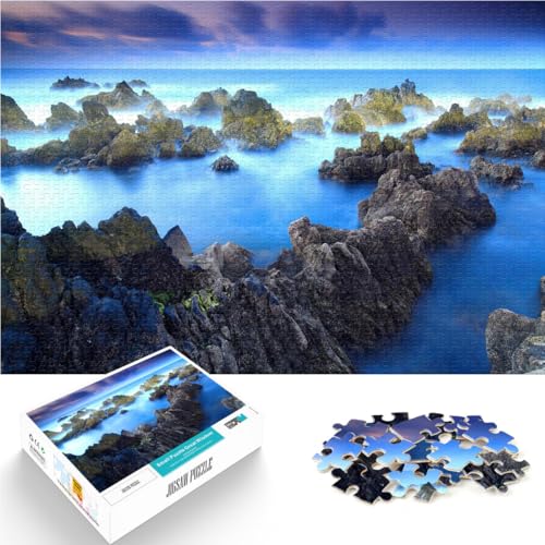Puzzle für Erwachsene 1000 Teile Portugal Naturreisen Aus Karton ab 14 Jahren Lernspiele Heimdekoration Wichtelgeschenke。Größe：26x38cm/10.2x14.9Zoll von ZONGJX