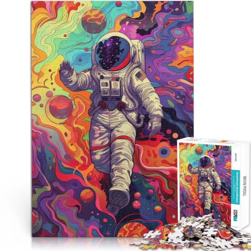 Puzzle für Erwachsene 1000 Teile Psychonaut Astronaut Aus Karton Geeignet für Kinder ab 14 Jahren Schwierig und herausfordernd Einzigartige Wohndekorationen und Geschenke。Größe:26x38cm/10.2x14.9Zoll Puzzle für Erwachsene 1000 Teile Psychonaut Astronaut Aus Karton Geeignet für Kinder ab 14 Jahren Schwierig und herausfordernd Einzigartige Wohndekorationen und Geschenke。Größe:26x38cm/10.2x14.9Zoll von ZONGJX