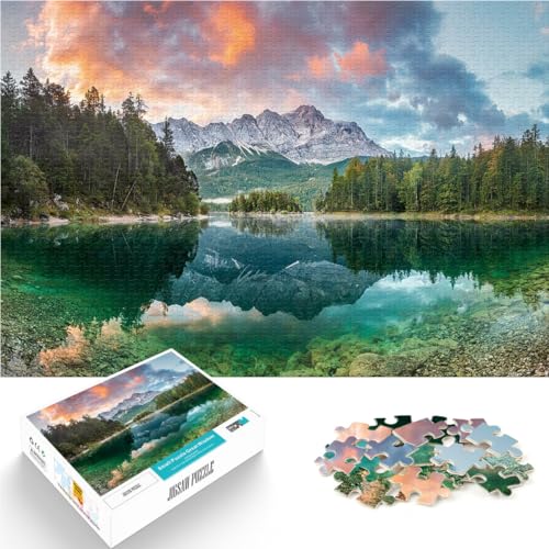 Puzzle für Erwachsene 1000 Teile Schöner See und Berge Aus Karton für Kinder ab 14 Jahren Urlaub zu Hause: Zeit totschlagen Geschenke zum 。Größe:26x38cm/10.2x14.9Zoll Puzzle für Erwachsene 1000 Teile Schöner See und Berge Aus Karton für Kinder ab 14 Jahren Urlaub zu Hause: Zeit totschlagen Geschenke zum 。Größe:26x38cm/10.2x14.9Zoll von ZONGJX