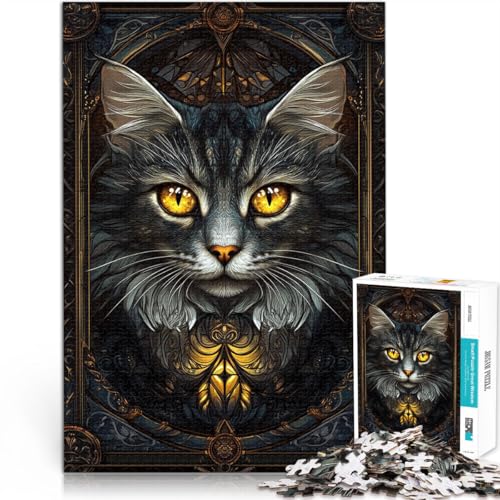 Puzzle für Erwachsene 1000 Teile Schwarze Katze Kintsugi Kunst Aus Holz für Kinder ab 14 Jahren Spiel Wanddekoration Einzigartige Geschenke zum Geburtstag und zu Weihnachten。Größe:50x75cm Puzzle für Erwachsene 1000 Teile Schwarze Katze Kintsugi Kunst Aus Holz für Kinder ab 14 Jahren Spiel Wanddekoration Einzigartige Geschenke zum Geburtstag und zu Weihnachten。Größe:50x75cm von ZONGJX