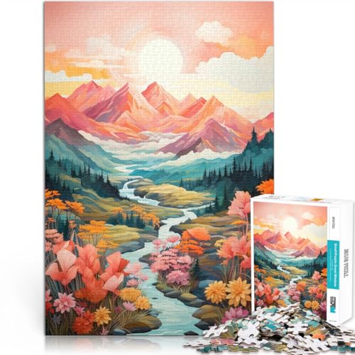 Puzzle für Erwachsene 1000 Teile Sommerberge Kunst Aus Karton Geeignet für Personen ab 14 Jahren Spielzeug ganze Familie eignet。Größe:26x38cm/10.2x14.9Zoll Puzzle für Erwachsene 1000 Teile Sommerberge Kunst Aus Karton Geeignet für Personen ab 14 Jahren Spielzeug ganze Familie eignet。Größe:26x38cm/10.2x14.9Zoll von ZONGJX