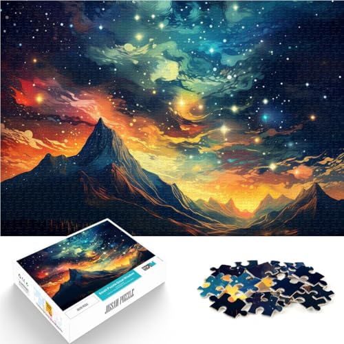 Puzzle für Erwachsene 1000 Teile Sternenhimmel Aus Holz für und ab 14 Jahren Verbessern Sie Ihr Gedächtnis Geschenke für Freunde und Familie。Größe:50x75cm/19.6x29.5Zoll Puzzle für Erwachsene 1000 Teile Sternenhimmel Aus Holz für und ab 14 Jahren Verbessern Sie Ihr Gedächtnis Geschenke für Freunde und Familie。Größe:50x75cm/19.6x29.5Zoll von ZONGJX