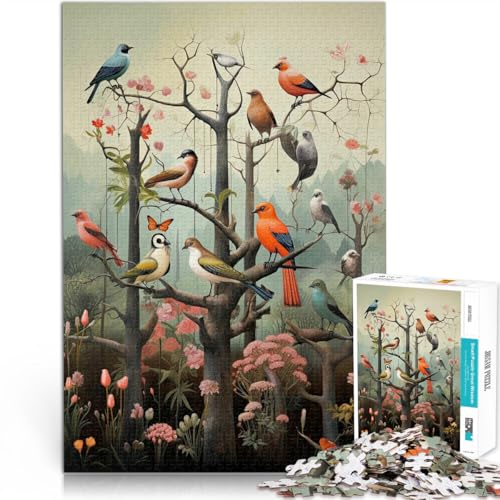Puzzle für Erwachsene 1000 Teile Vogelkunst - Schnäbel und Schönheit Aus Karton ab 14 Jahren Lernspielzeug Weihnachtsspiel Geschenke。Größe:26x38cm/10.2x14.9Zoll Puzzle für Erwachsene 1000 Teile Vogelkunst - Schnäbel und Schönheit Aus Karton ab 14 Jahren Lernspielzeug Weihnachtsspiel Geschenke。Größe:26x38cm/10.2x14.9Zoll von ZONGJX