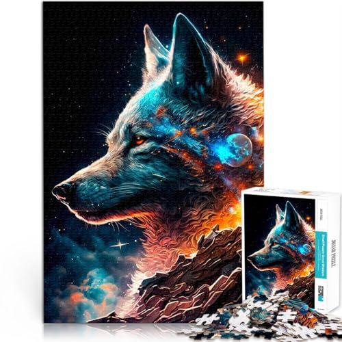Puzzle für Erwachsene 1000 Teile Wolf Aus Karton für und ab 14 Jahren Denksportaufgabe Familienspiele Weihnachten Geburtstagsgeschenke。Größe:26x38cm/10.2x14.9Zoll Puzzle für Erwachsene 1000 Teile Wolf Aus Karton für und ab 14 Jahren Denksportaufgabe Familienspiele Weihnachten Geburtstagsgeschenke。Größe:26x38cm/10.2x14.9Zoll von ZONGJX