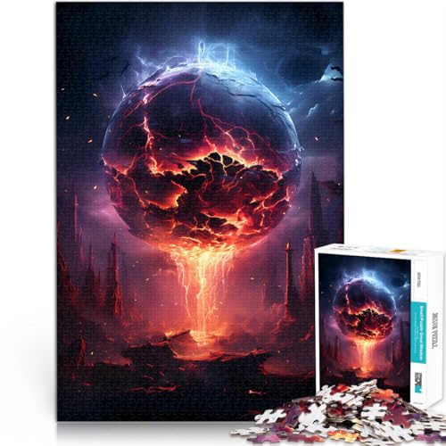 Puzzle für Erwachsene 1000 Teile Zerstörung der Erde Aus Karton für und ab 14 Jahren Intellektuelles Spielzeugspiel Lernspiel zum Geburtstag und Weihnachten。Größe:26x38cm/10.2x14.9Zoll Puzzle für Erwachsene 1000 Teile Zerstörung der Erde Aus Karton für und ab 14 Jahren Intellektuelles Spielzeugspiel Lernspiel zum Geburtstag und Weihnachten。Größe:26x38cm/10.2x14.9Zoll von ZONGJX
