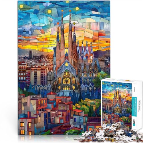 Puzzle für Erwachsene und Jugendliche 1000 Teile Barcelona Sonnenuntergang Mosaik Aus Holz Geeignet für Personen ab 14 Jahren Startseite Lernspiele DIY Spielzeug Tolle Geschenke und Spielzeuge。 Puzzle für Erwachsene und Jugendliche 1000 Teile Barcelona Sonnenuntergang Mosaik Aus Holz Geeignet für Personen ab 14 Jahren Startseite Lernspiele DIY Spielzeug Tolle Geschenke und Spielzeuge。 von ZONGJX