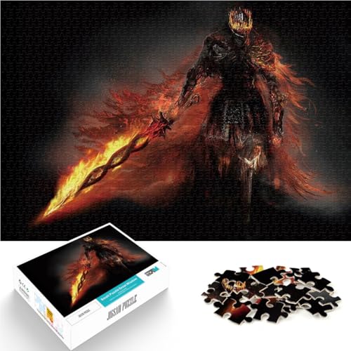 Schweres Puzzle für Erwachsene, 1000 Teile Höllenritter Aus Karton ab 14 Jahren Kunstwerk Schwierige Harte Geschenke für Frauen Männer。Größe:26x38cm/10.2x14.9Zoll Schweres Puzzle für Erwachsene, 1000 Teile Höllenritter Aus Karton ab 14 Jahren Kunstwerk Schwierige Harte Geschenke für Frauen Männer。Größe:26x38cm/10.2x14.9Zoll von ZONGJX