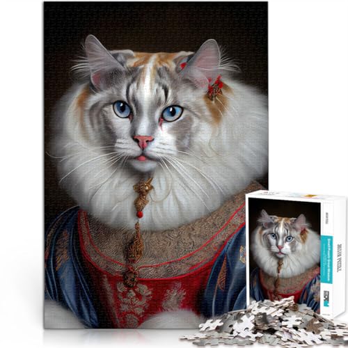 Schweres Puzzle für Erwachsene, 1000 Teile Katzenrasse American Curl Aus Karton ab 14 Jahren Lernspielzeug für die ganze Familie Spiele Spielzeug Geschenk。Größe:26x38cm/10.2x14.9Zoll Schweres Puzzle für Erwachsene, 1000 Teile Katzenrasse American Curl Aus Karton ab 14 Jahren Lernspielzeug für die ganze Familie Spiele Spielzeug Geschenk。Größe:26x38cm/10.2x14.9Zoll von ZONGJX