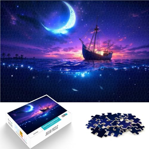 Schweres Puzzle für Erwachsene, 1000 Teile Starsea Voyager Aus Holz ab 14 Jahren Spielzeug-Wanddekoration Geburtstags- und einzigartige Geschenke。Größe:50x75cm/19.6x29.5Zoll Schweres Puzzle für Erwachsene, 1000 Teile Starsea Voyager Aus Holz ab 14 Jahren Spielzeug-Wanddekoration Geburtstags- und einzigartige Geschenke。Größe:50x75cm/19.6x29.5Zoll von ZONGJX
